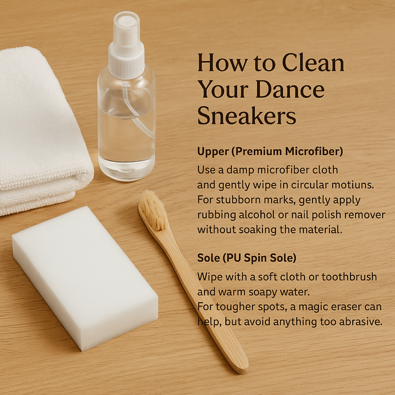 How to Clean Your Dance Sneakers