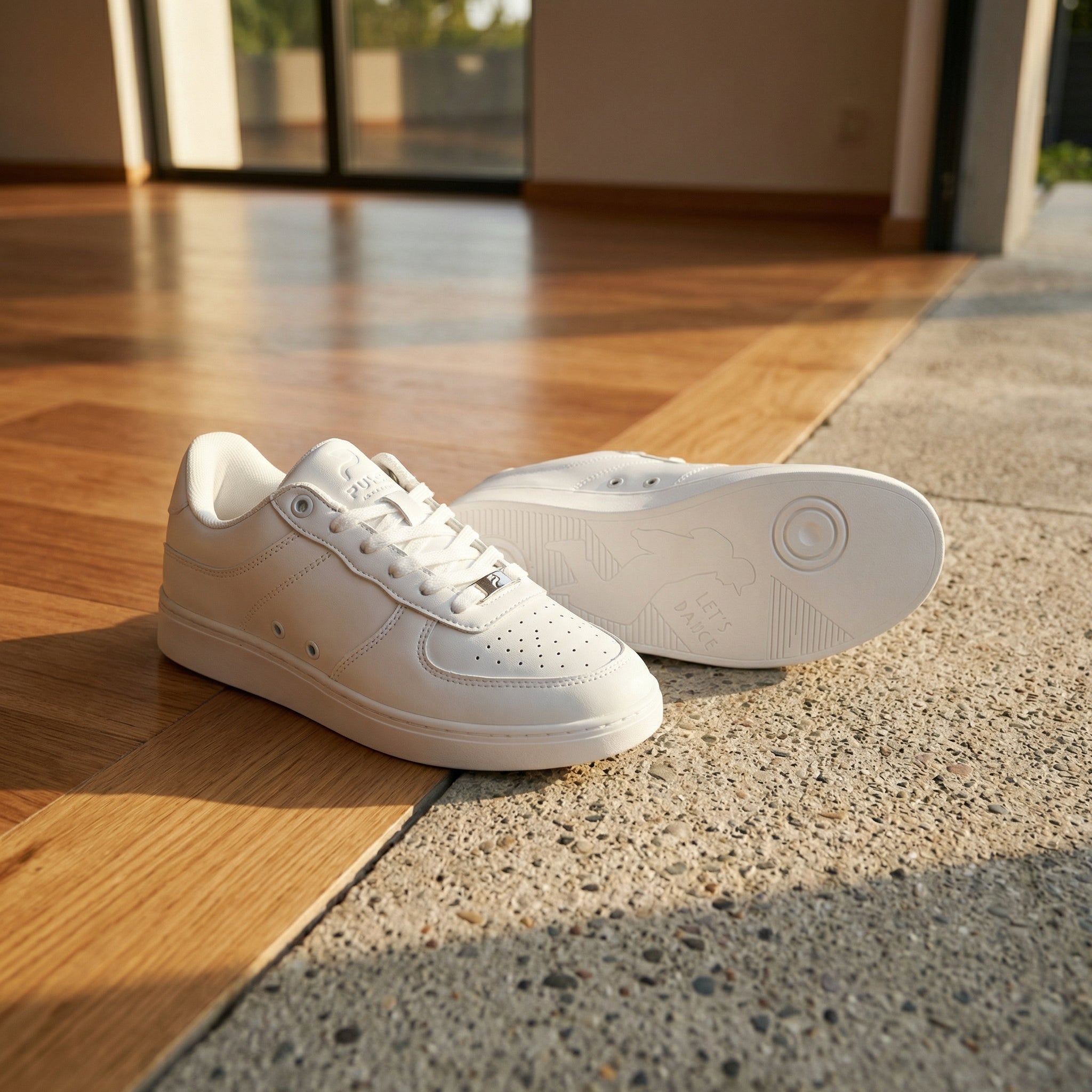 White Dance Sneakers