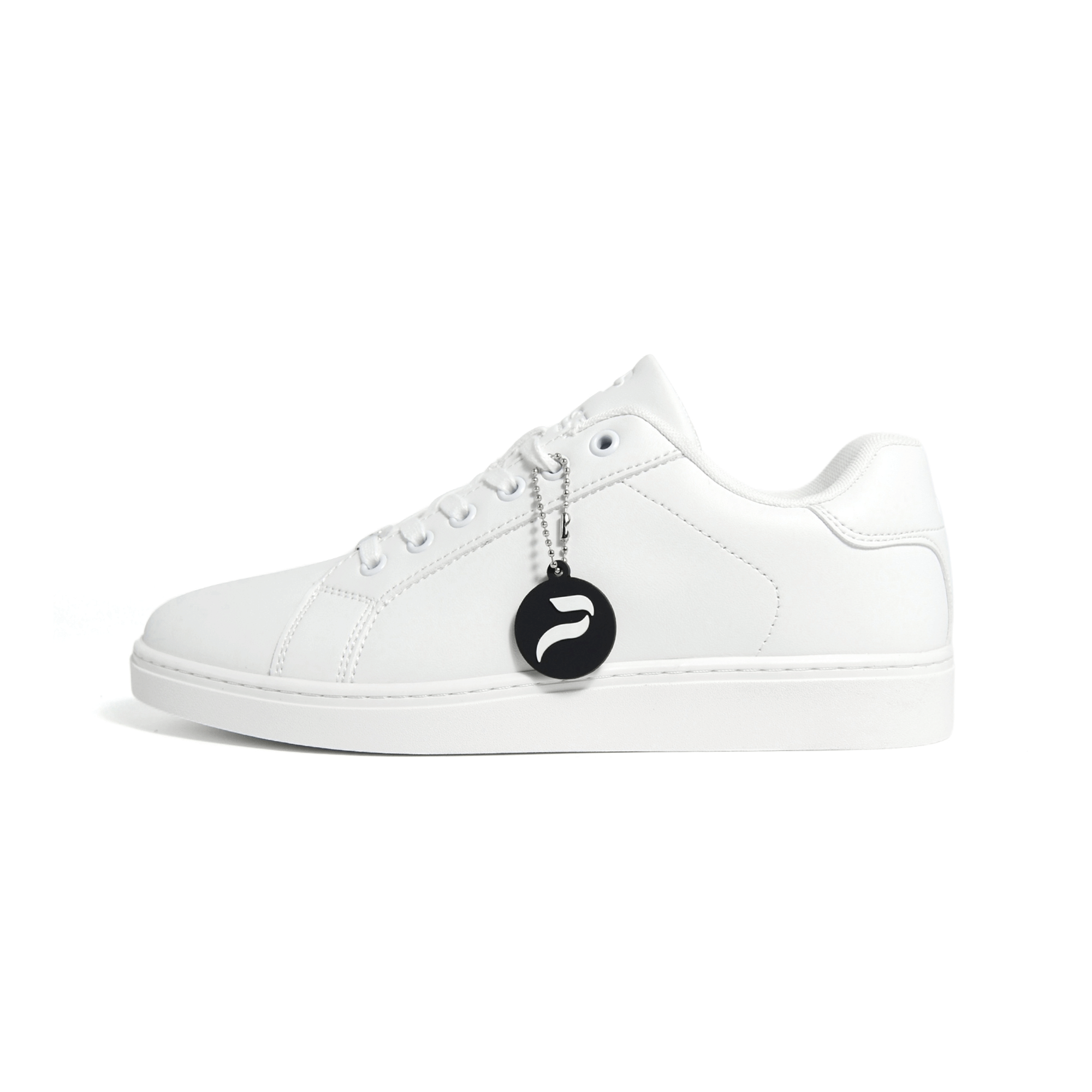 [BIANCO] Unisex Low-Top White Dance Sneakers