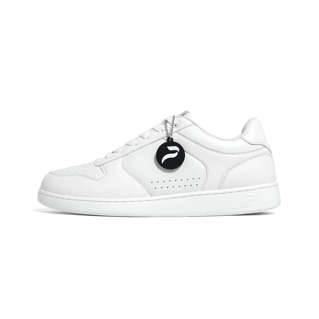 Flow 2 Wide White dance sneaker, left side
