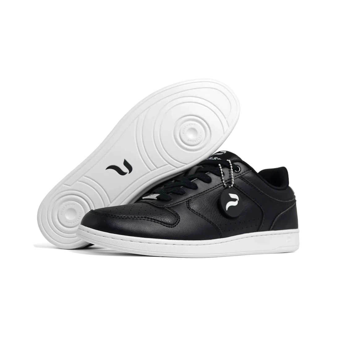 Flow 2 Black with its sole raised